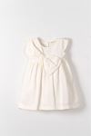 NK Kids 71601 FİYONKLU ELBİSE 1/4 EKRU
