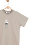 NK Kids 41515-RIVER T-SHIRT 4/8 VİZON