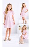 NK Kids71508-MOANA ELBİSE 4/8 PEMBE