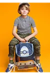 Skip Hop Roket Desenli Çocuk Büyük Boy Sırt Çantası