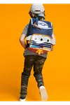 Skip Hop Roket Desenli Çocuk Büyük Boy Sırt Çantası