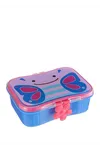 Skip Hop Zoo Kelebek Desenli Bölmeli Çocuk Beslenme Kabı Kiti